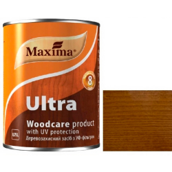 Деревозахисний засіб алкідний Maxima Ultra тикове дерево глянсовий 0.75л