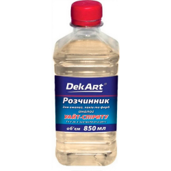 Розчинник для емалей, лаків та фарб DekArt 0.85л