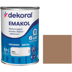 Емаль алкідна Dekoral Emakol світла кава глянець 0,9л