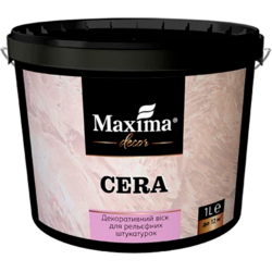 Декоративний віск для рельєфних штукатурок Cera Maxima Decor 1л