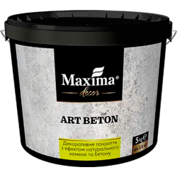 Декоративне покриття з ефектом натурального каменя та бетону Art Beton Maxima Decor 5кг