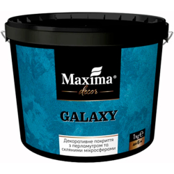 Декоративне покриття з перламутром та скляними мікросферами Galaxy Maxima Decor 1кг