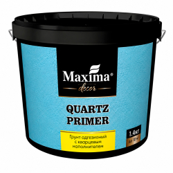 Грунт адгезионный с кварцевым наполнителем Quartz Primer Maxima Decor 1.4кг