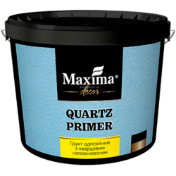 Ґрунт адгезійний з кварцовим наповнювачем Quartz Primer Maxima Decor 1.4кг