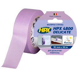 Малярна стрічка HPX 4800 для делікатних поверхонь 60С 38мм 25м