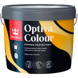Фарба інтер’єрна акрилова латексна Tikkurila Optiva Colour повноматова для стін і стель База AP 2.7л