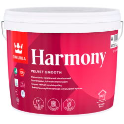 Фарба інтер’єрна акрилова Tikkurila Harmony глибокоматова для стін та стель База A біла 2.7л