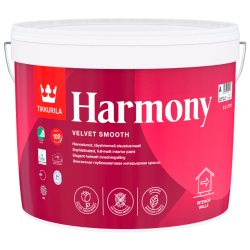 Фарба інтер’єрна акрилова Tikkurila Harmony глибокоматова для стін та стель База A біла 9л