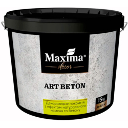 Декоративне покриття з ефектом натурального каменя та бетону Art Beton Maxima Decor 15кг