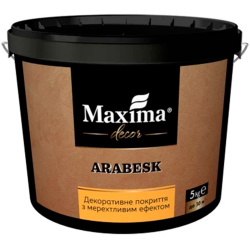 Декоративне покриття з мерехтливим ефектом Arabesk Maxima Decor 5кг