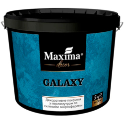 Декоративне покриття з перламутром та скляними мікросферами Galaxy Maxima Decor 5кг