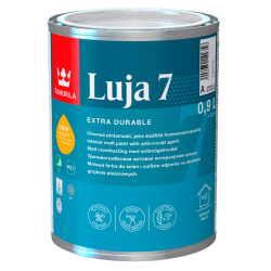 Фарба  інтер’єрна акрилова Tikkurila Luja 7 матова для стін та стель База А біла 0.9л