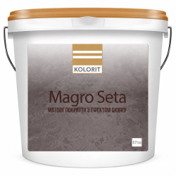 Декоративное матовое покрытие эффектом шелка Kolorit Magro Seta 2.7л