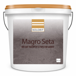 Декоративне матове покриття з ефектом шовку Kolorit Magro Seta 4.5л