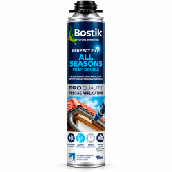 Пена строительная Bostik All Season Foam Double универсальная всесезонная 750 мл