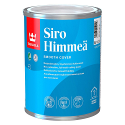 Фарба інтер'єрна акрилова Tikkurila Siro Himmea глибокоматова для стель База АP біла 0.9л