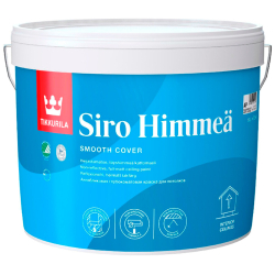 Фарба інтер'єрна акрилова Tikkurila Siro Himmea глибокоматова для стель База АP біла 9л