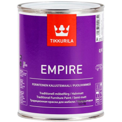 Фарба для меблів алкідна Tikkurila Empire База А біла 0.9л