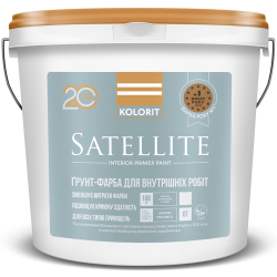 Фарба ґрунтовочна акрилова Kolorit Satellite матова База ОТ біла 2.7л
