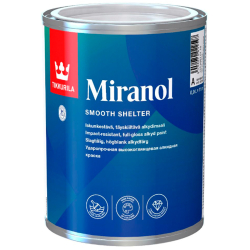 Фарба для меблів алкідна Tikkurila Miranol База А біла 0.9л