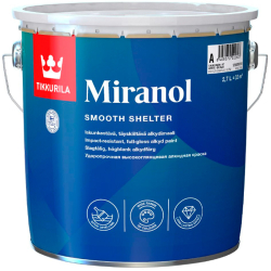 Фарба для меблів алкідна Tikkurila Miranol База А біла 2.7л