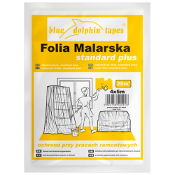 Захисна плівка для ремонтних робіт Folia BDT 13мкр 5x4м