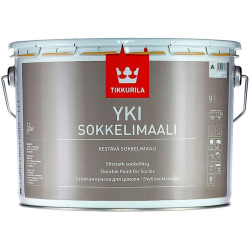 Фарба латексна для цоколя TIKKURILA Yki матова База А біла 9л