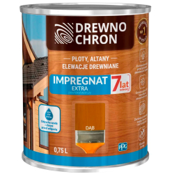 Просочення для дерева Drewnochron Impregnat Extra Тік напівматове 0.75л