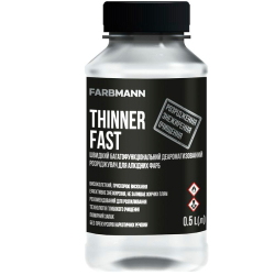 Розріджувач для алкідних фарб FARBMANN Thinner Fast 0.5л