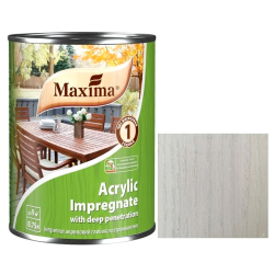 Імпрегнат акриловий глибокого проникнення Maxima Acrylic Impregnate білий матовий 0.75л