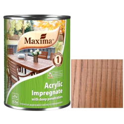 Імпрегнат акриловий глибокого проникнення Maxima Acrylic Impregnate каштан матовий 0.75л