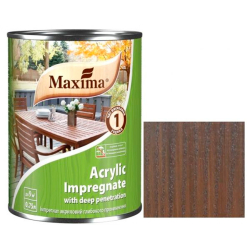 Імпрегнат акриловий глибокого проникнення Maxima Acrylic Impregnate коричневий матовий 0.75л