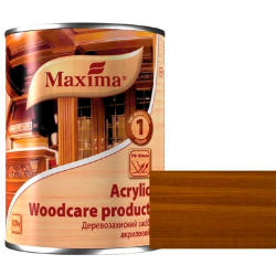 Деревозахисний засіб акриловий Maxima Acrylic горіхове дерево глянсовий 0.75л