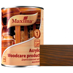 Деревозахисний засіб акриловий Maxima Acrylic тикове дерево глянсовий 0.75л
