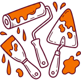 Малярний та оздоблювальний інструмент