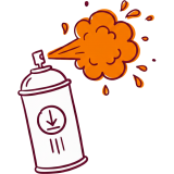 Фарба аерозольна