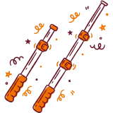 Ручки-подовжувачі для валиків телескопічні