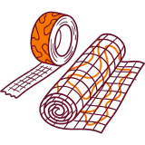 Будівельні сітки та стрічки